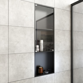 hornacina_con_estante_puerta_cristal_30x90_negro_mate
